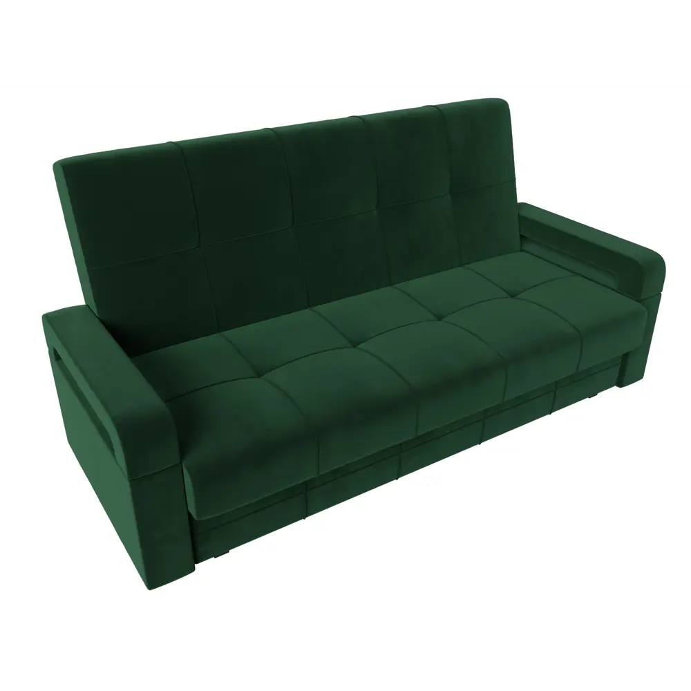 Фото 5 Диван Лига Диванов Гермес 219x99x100 см велюр цвет зеленый Фото 5 Диван Лига Диванов Гермес 219x99x100 см велюр цвет зеленый