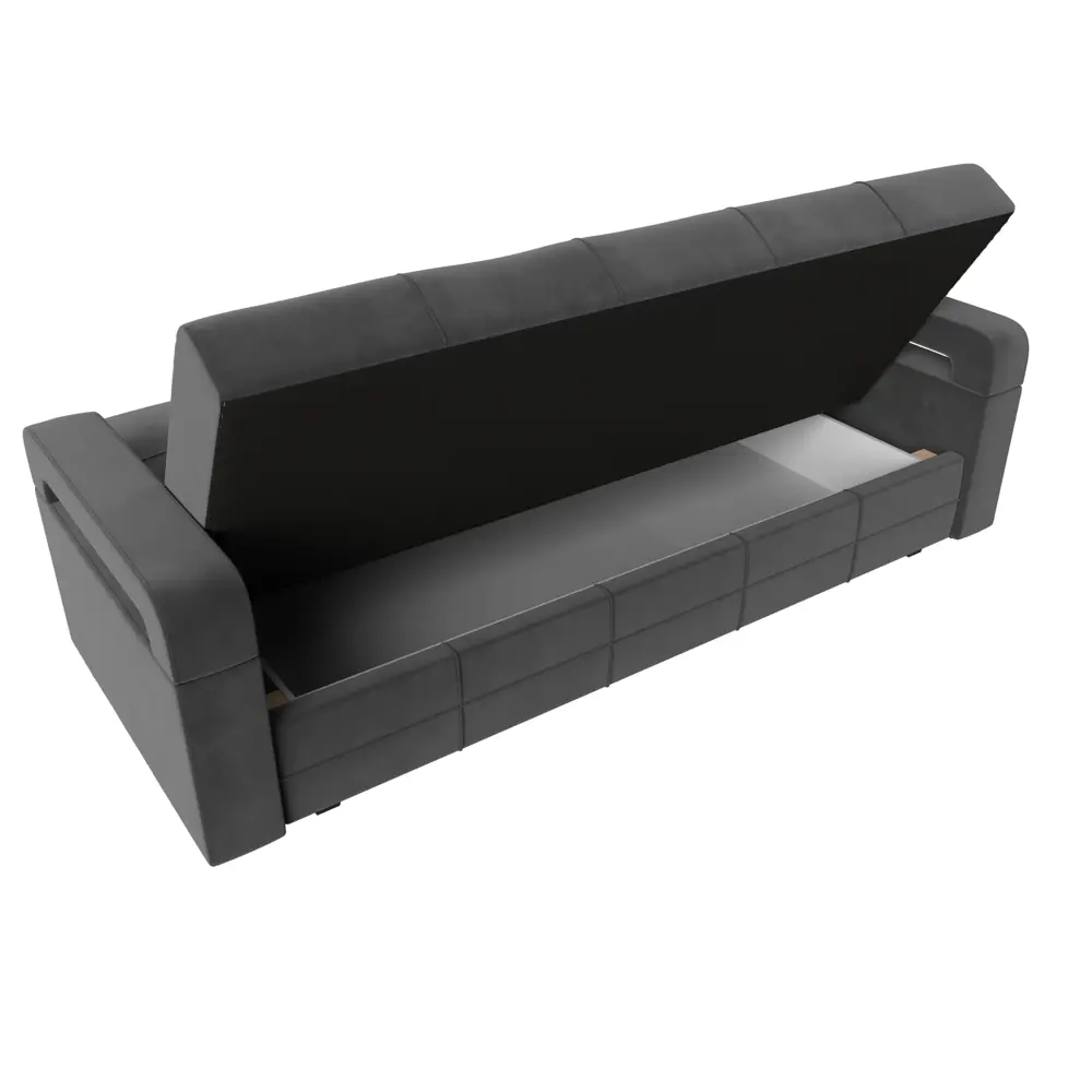 Фото 6 Диван Лига Диванов Гермес 219x99x100 см велюр цвет серый Фото 6 Диван Лига Диванов Гермес 219x99x100 см велюр цвет серый