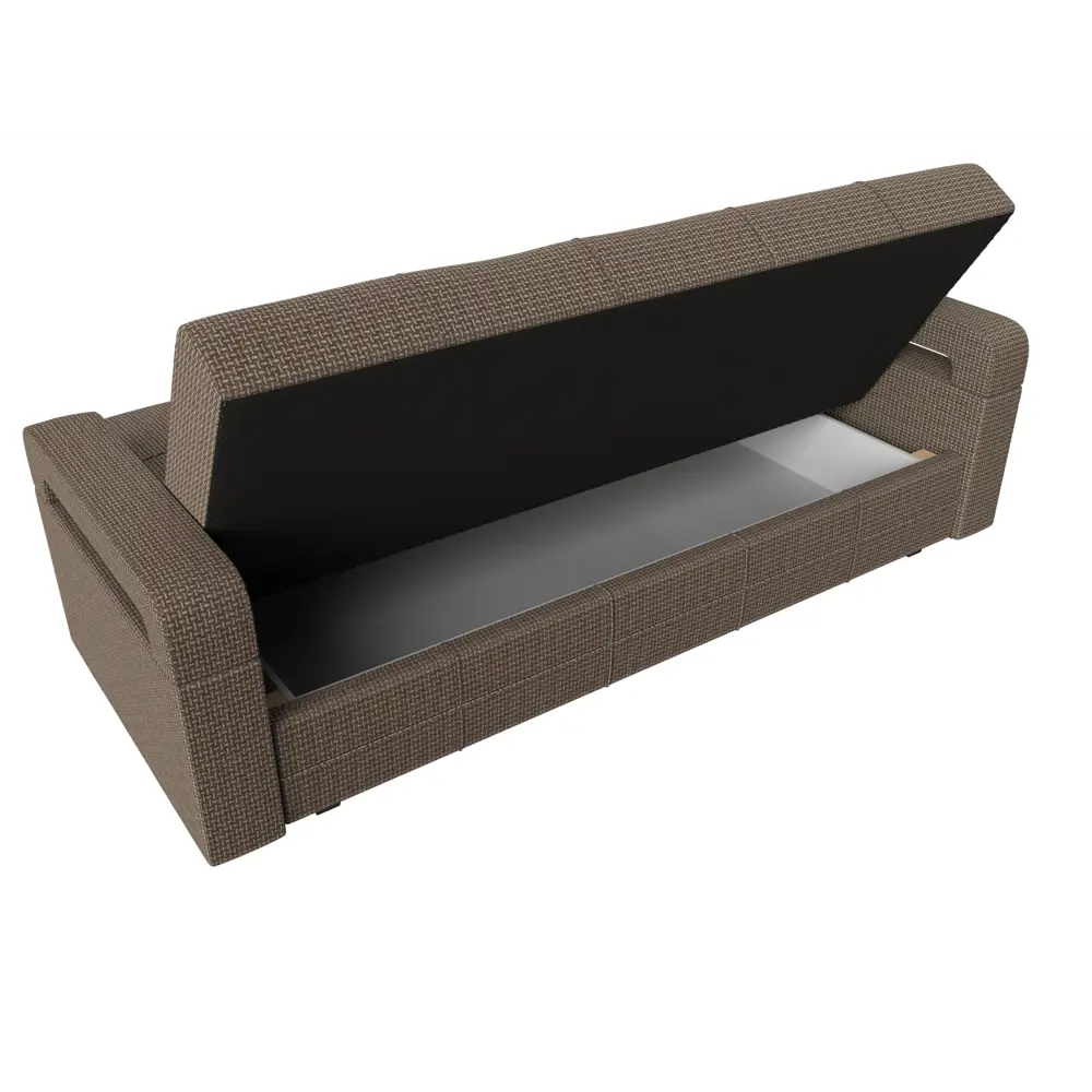 Фото 6 Диван Лига Диванов Гермес 112753 219x99x100 см рогожка цвет коричневый Фото 6 Диван Лига Диванов Гермес 112753 219x99x100 см рогожка цвет коричневый