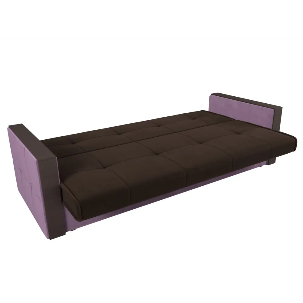 Фото 6 Диван Лига диванов Валенсия 210x90x85 см микровельвет цвет коричневый/сиреневый Фото 6 Диван Лига диванов Валенсия 210x90x85 см микровельвет цвет коричневый/сиреневый
