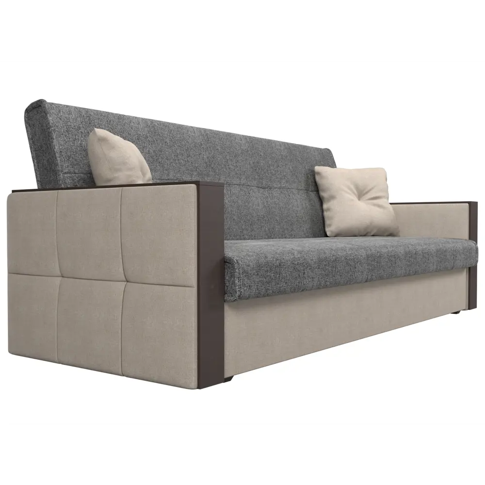 Фото 3 Диван Лига диванов Валенсия 210x90x85 см рогожка цвет бежевый/серый Фото 3 Диван Лига диванов Валенсия 210x90x85 см рогожка цвет бежевый/серый