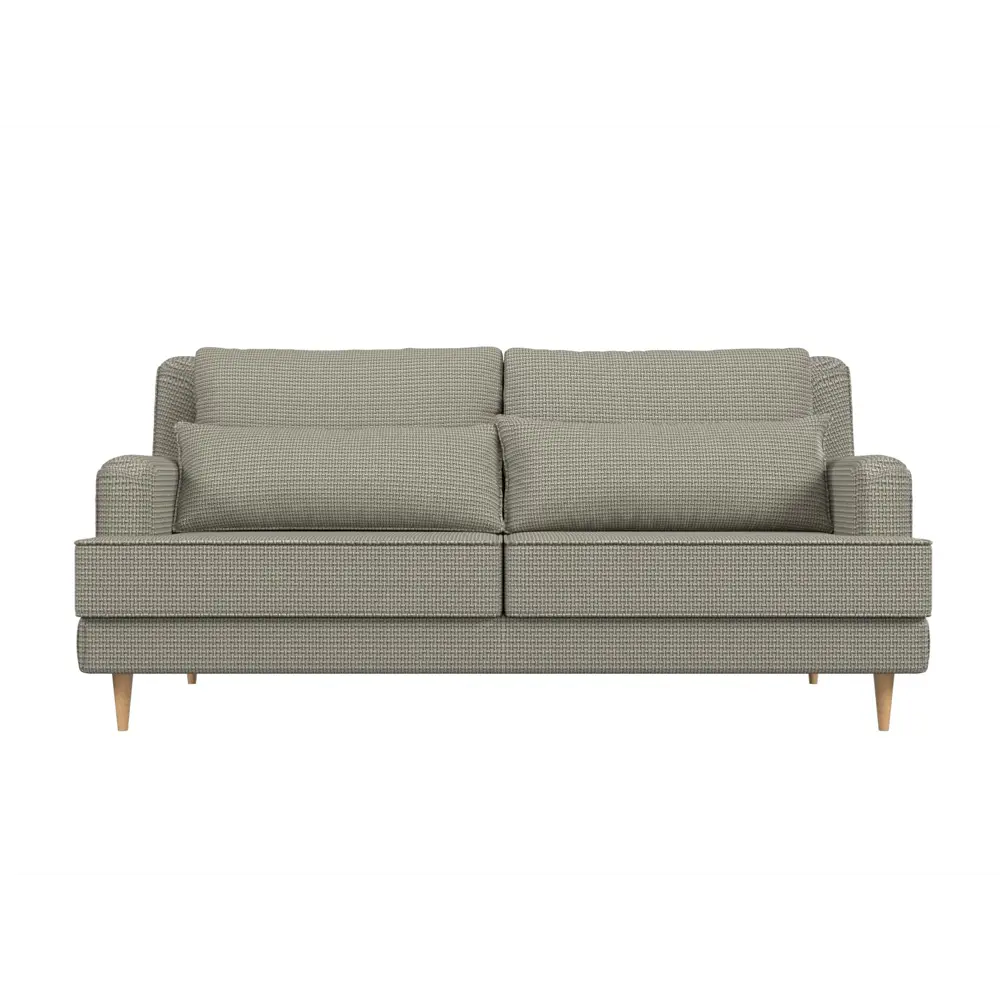 Фото 2 Диван Лига диванов Джерси 218x95x102 см рогожка цвет бежевый кофру 02 Фото 2 Диван Лига диванов Джерси 218x95x102 см рогожка цвет бежевый кофру 02