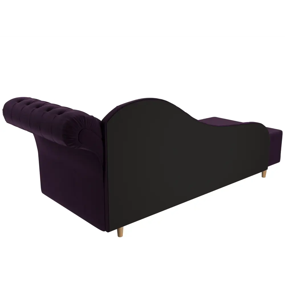 Фото 6 Диван Лига диванов Камерон 201x89x78 см велюр цвет фиолетовый Фото 6 Диван Лига диванов Камерон 201x89x78 см велюр цвет фиолетовый