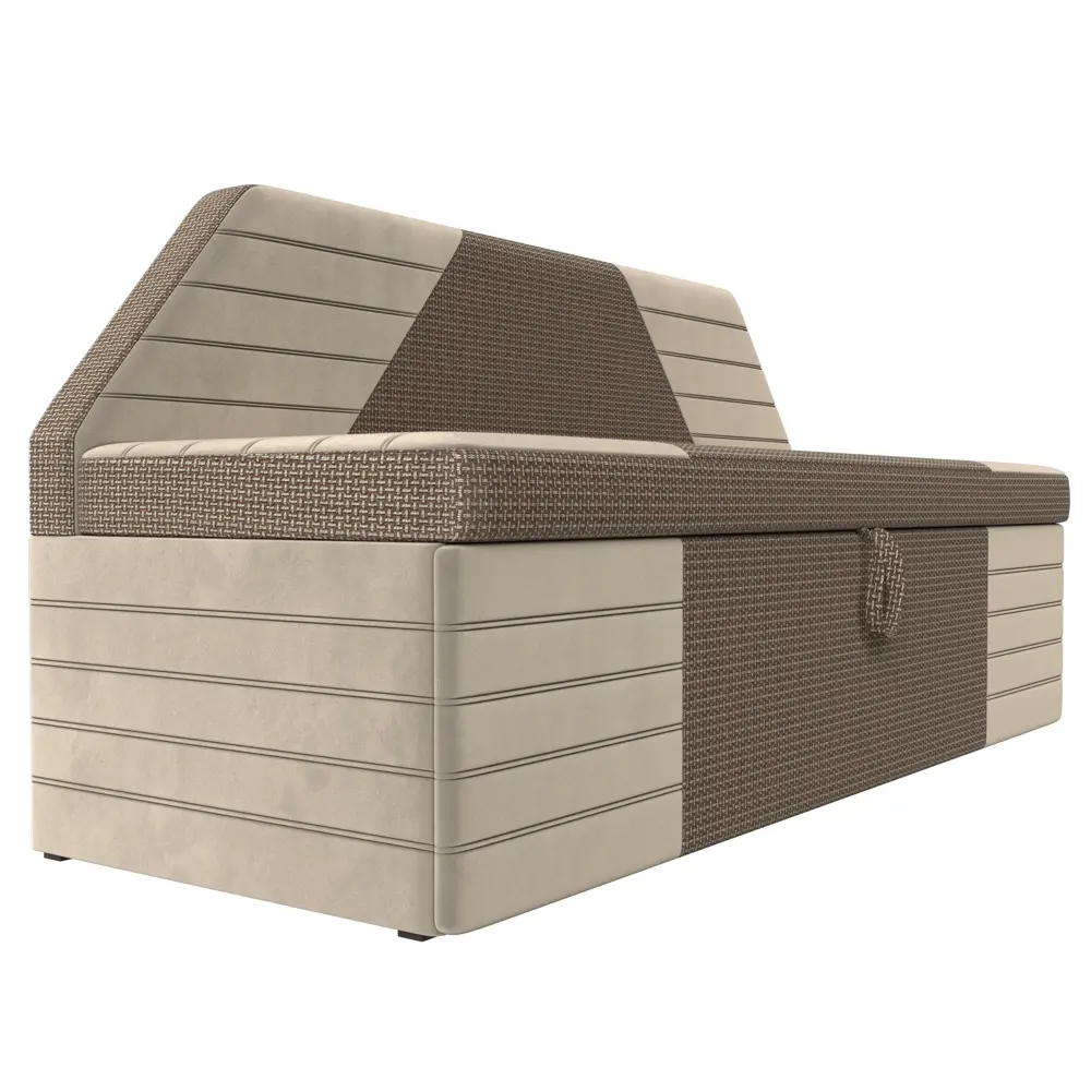 Фото 3 Диван Лига диванов Дуглас 182x84x64 см рогожка цвет бежевый/коричневый кофру 03 Фото 3 Диван Лига диванов Дуглас 182x84x64 см рогожка цвет бежевый/коричневый кофру 03