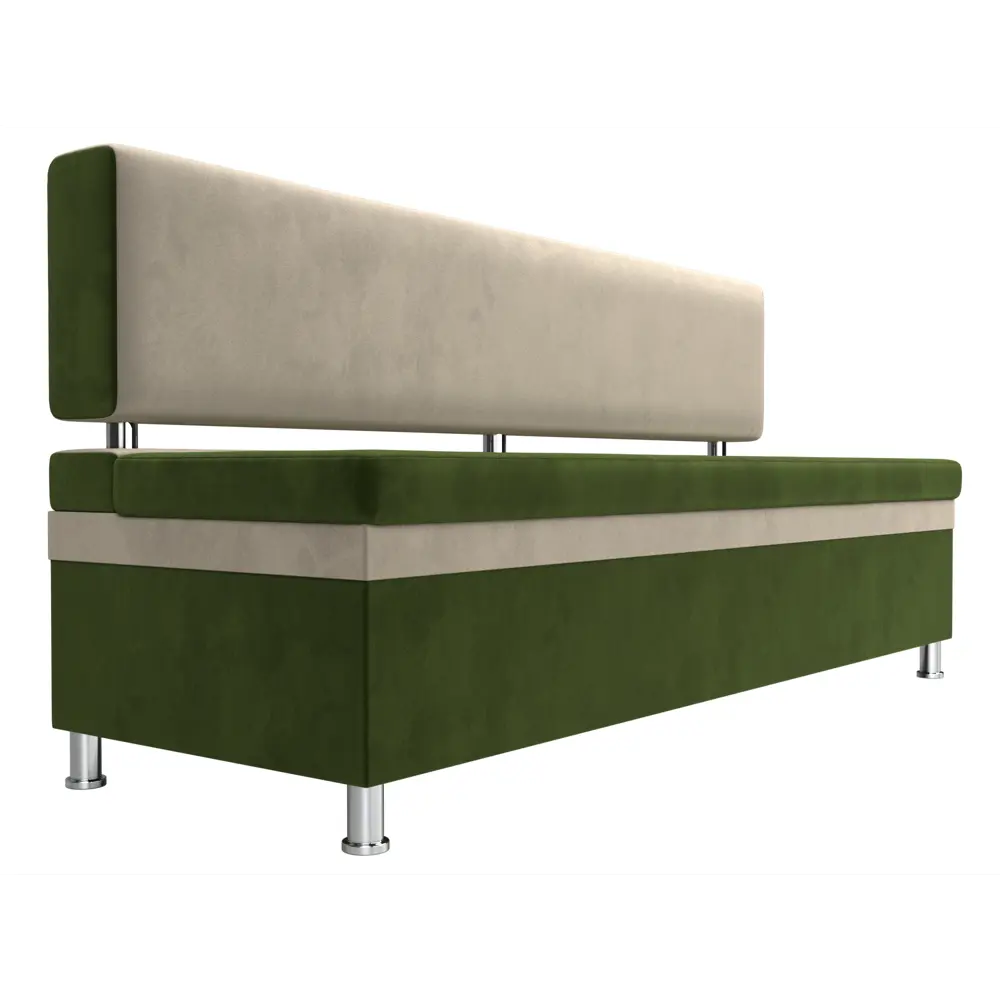 Фото 2 Диван Лига Диванов Стайл 100862 170x89x57 см микровельвет цвет бежевый/зеленый Фото 2 Диван Лига Диванов Стайл 100862 170x89x57 см микровельвет цвет бежевый/зеленый