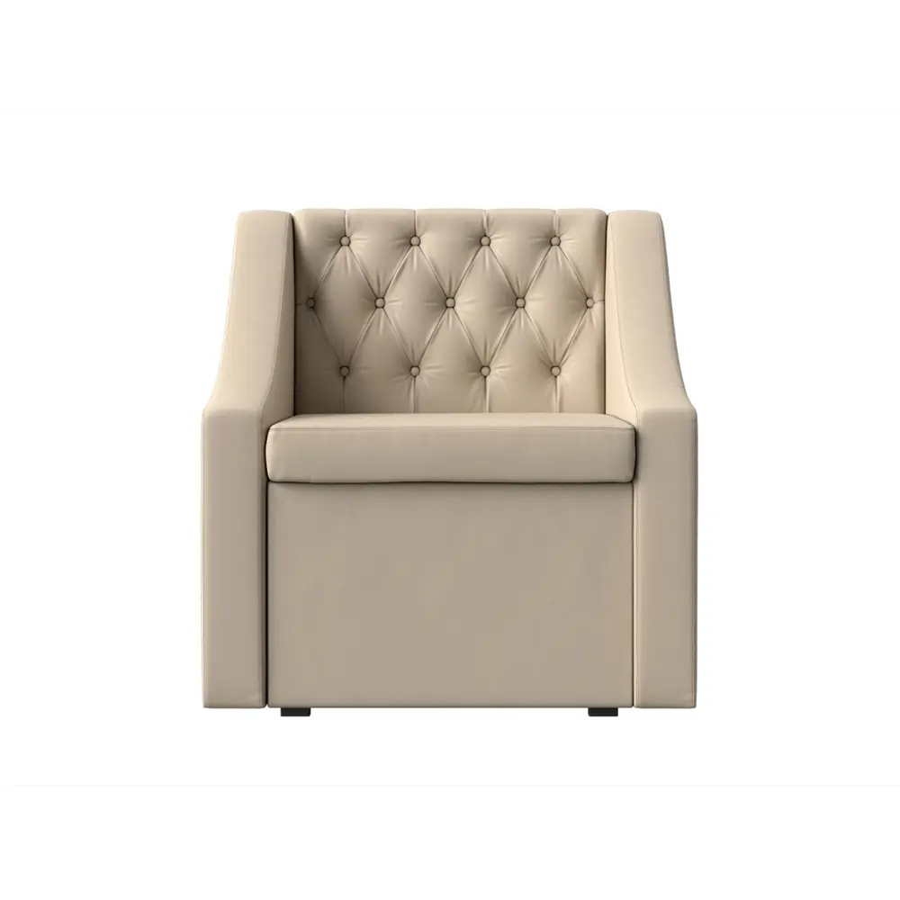 Фото 2 Кресло Лига диванов Мерлин 100470 79x87x67 см экокожа цвет бежевый