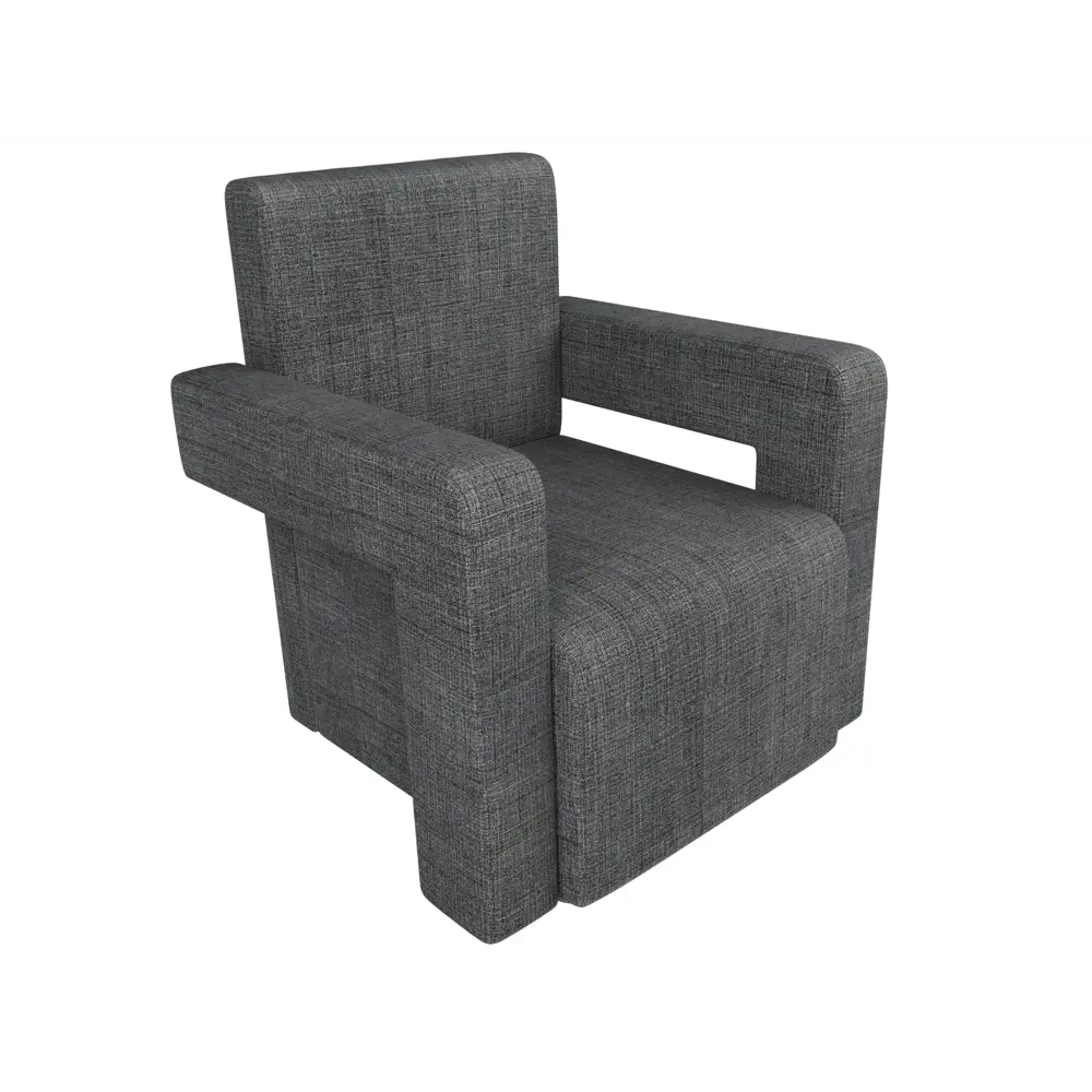 Фото 5 Кресло Лига диванов Рамос 109038 73x88x76 см рогожка цвет серый Фото 5 Кресло Лига диванов Рамос 109038 73x88x76 см рогожка цвет серый