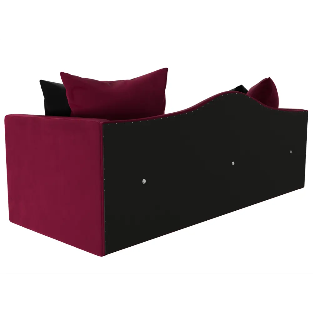 Фото 7 Диван Лига Диванов Дориан 113729 200x82x90 см микровельвет цвет бордовый Фото 7 Диван Лига Диванов Дориан 113729 200x82x90 см микровельвет цвет бордовый