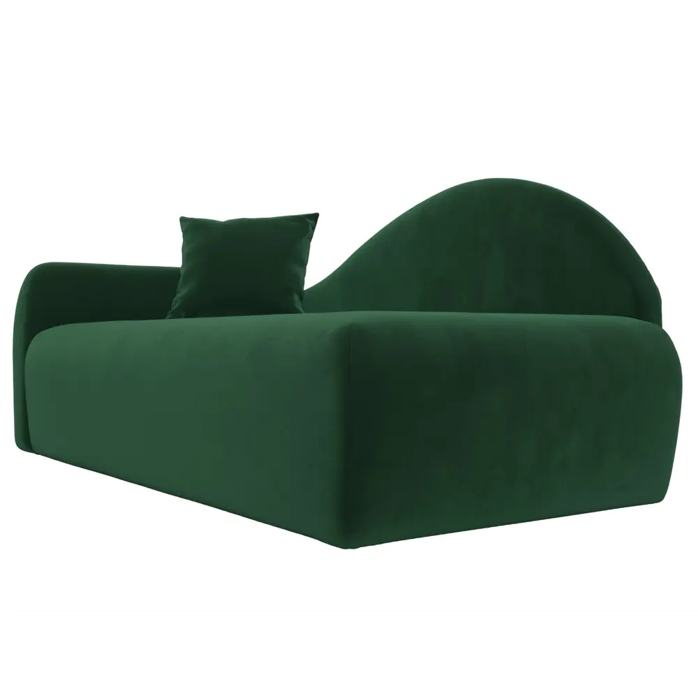 Фото 3 Диван Лига Диванов 022 118940L 213x90x82 см велюр цвет зеленый