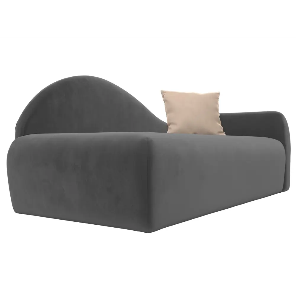 Фото 3 Диван Лига Диванов 022 118945 213x90x82 см велюр цвет серый/бежевый Фото 3 Диван Лига Диванов 022 118945 213x90x82 см велюр цвет серый/бежевый