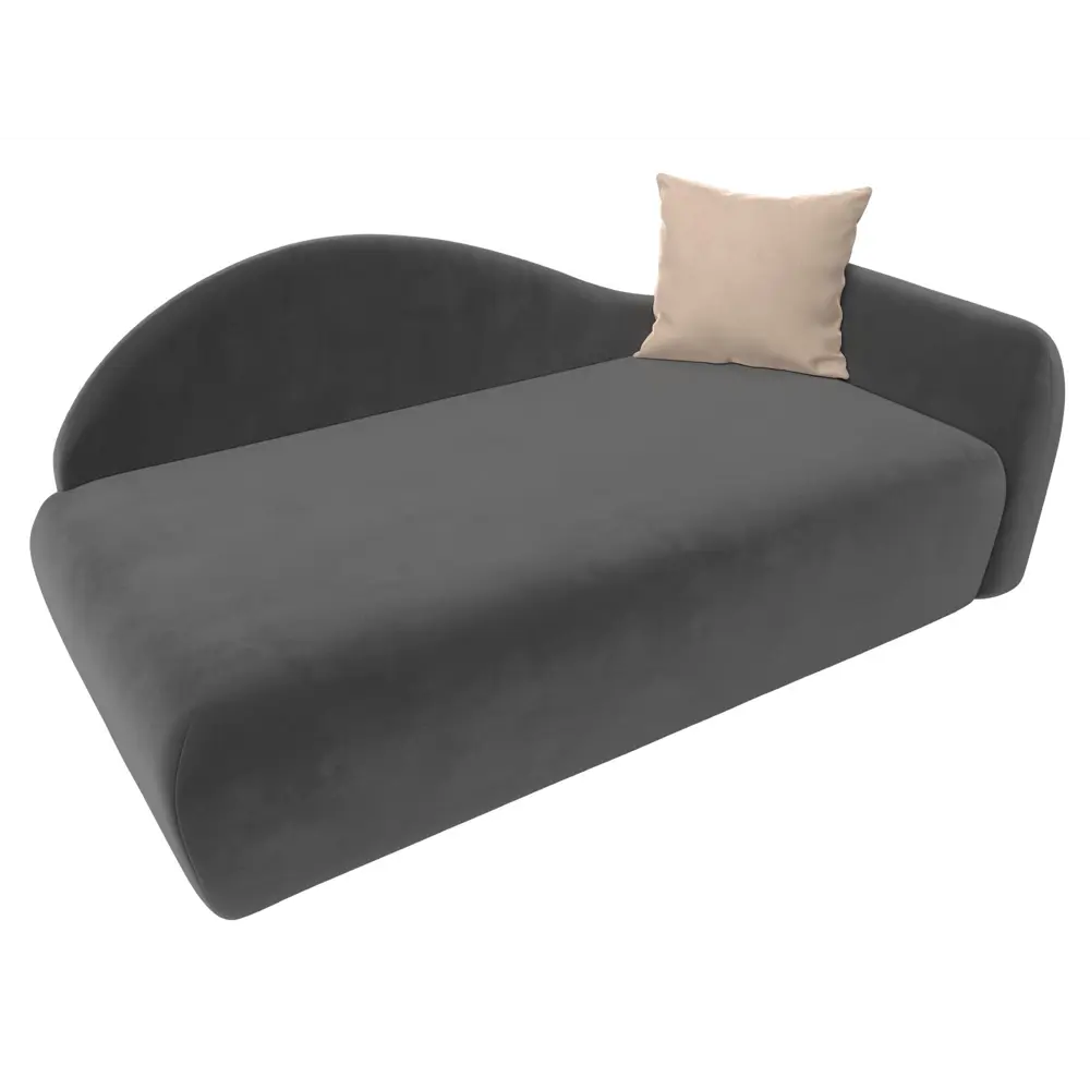 Фото 5 Диван Лига Диванов 022 118945 213x90x82 см велюр цвет серый/бежевый Фото 5 Диван Лига Диванов 022 118945 213x90x82 см велюр цвет серый/бежевый