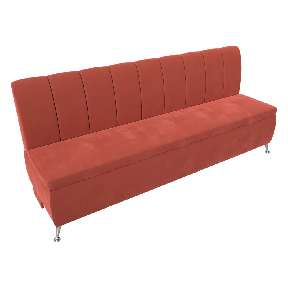 Фото 5 Диван Лига Диванов Кантри 113368 186x89x58 см вельвет цвет коралловый Фото 5 Диван Лига Диванов Кантри 113368 186x89x58 см вельвет цвет коралловый