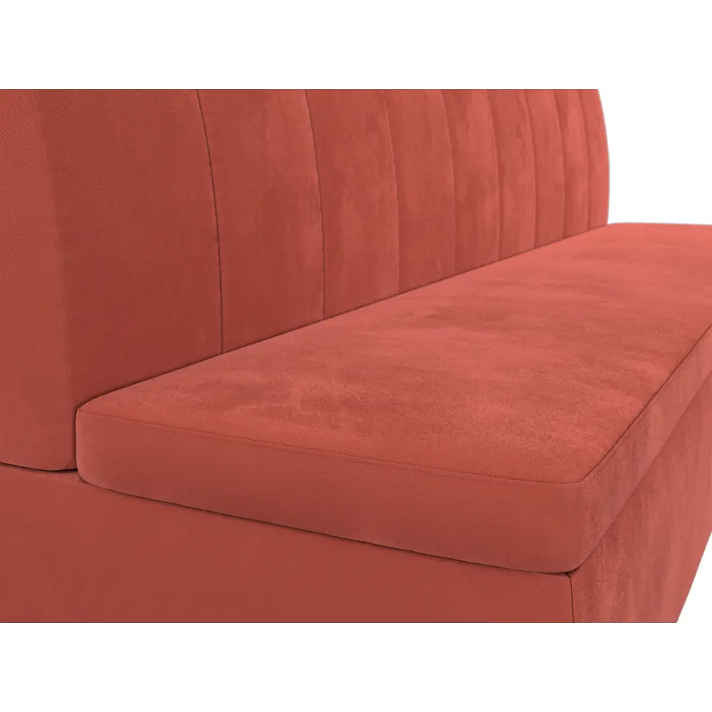 Фото 4 Диван Лига Диванов Кантри 113368 186x89x58 см вельвет цвет коралловый Фото 4 Диван Лига Диванов Кантри 113368 186x89x58 см вельвет цвет коралловый