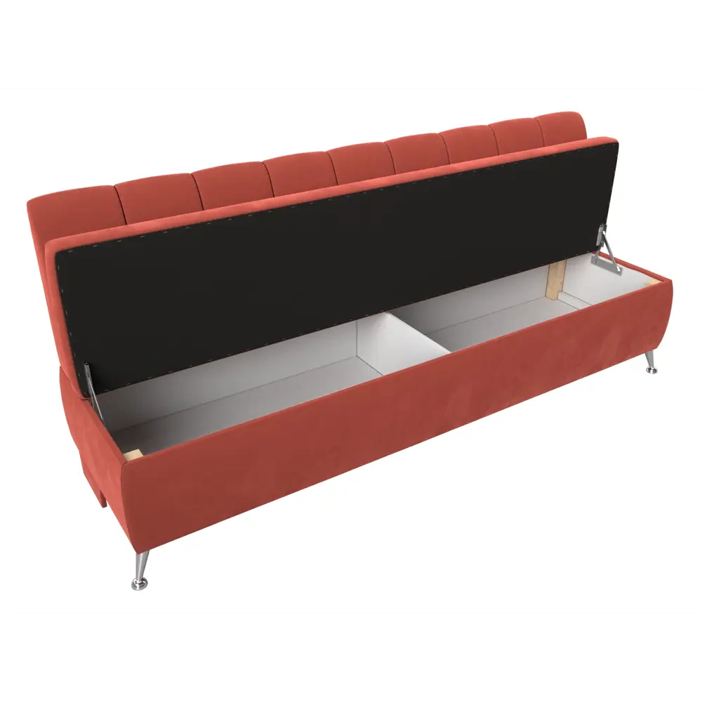 Фото 6 Диван Лига Диванов Кантри 113368 186x89x58 см вельвет цвет коралловый Фото 6 Диван Лига Диванов Кантри 113368 186x89x58 см вельвет цвет коралловый