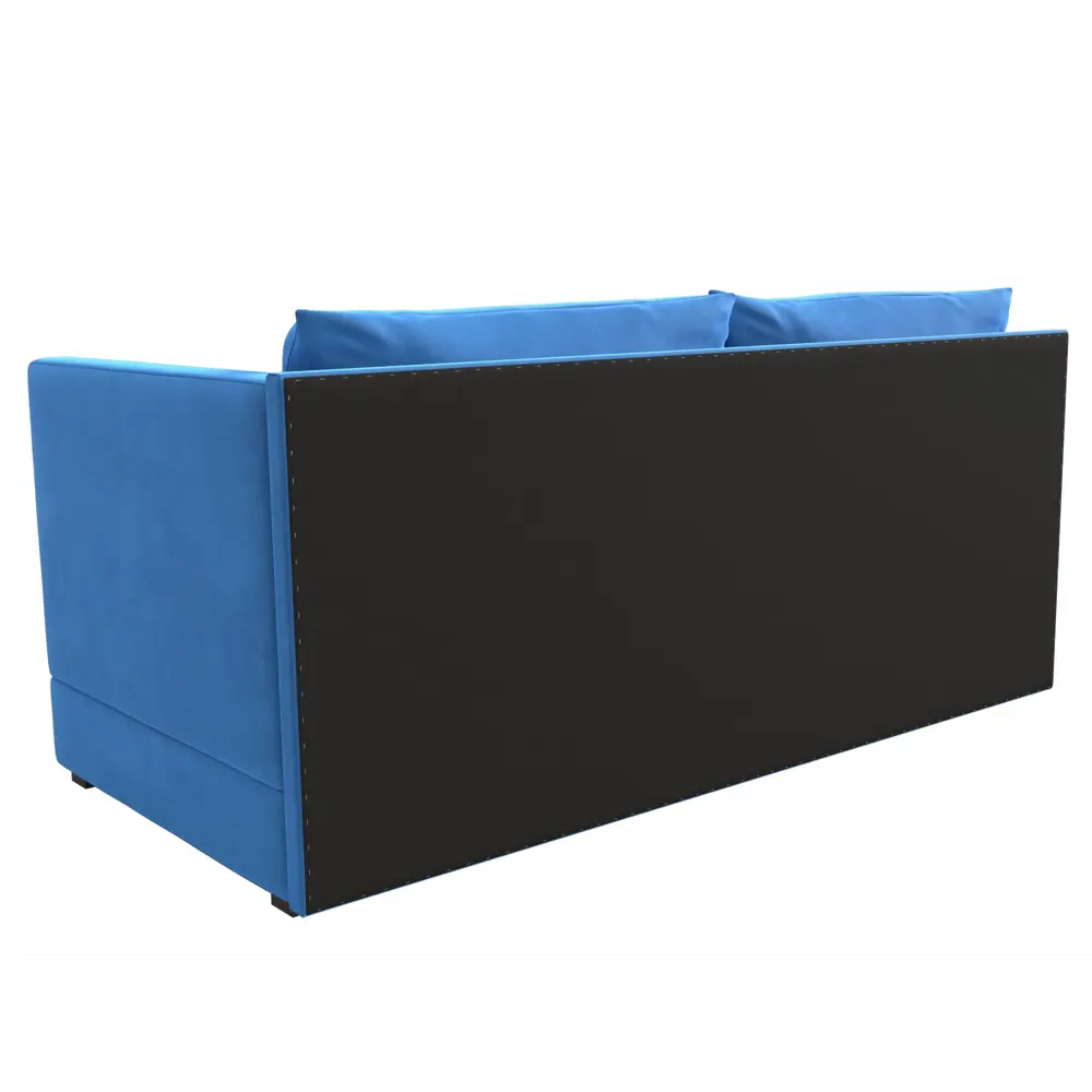 Фото 6 Кушетка Лига Диванов Никас 118393 150x73x82 см велюр цвет голубой