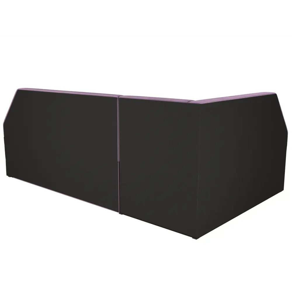 Фото 8 Диван кухонный Лига Диванов Дуглас 110640L 190x84x122 см микровельвет цвет коричневый/сиреневый