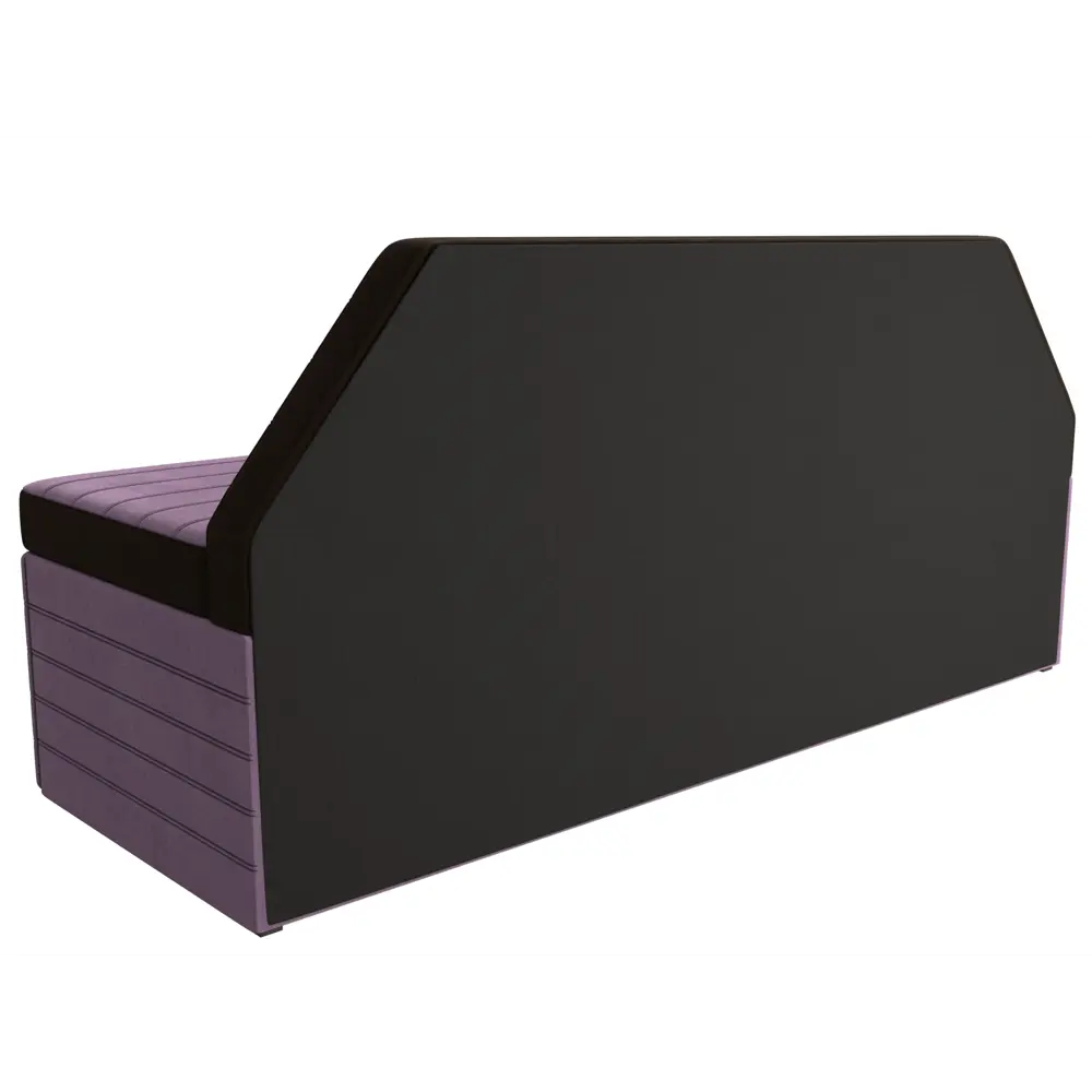 Фото 7 Диван кухонный Лига диванов Дуглас 182x84x64 см микровельвет цвет коричневый/сиреневый