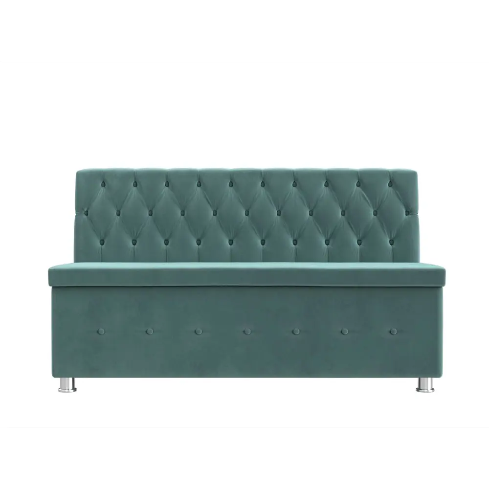 Фото 2 Диван Лига Диванов Вента 152x88x59 см велюр цвет бирюзовый Фото 2 Диван Лига Диванов Вента 152x88x59 см велюр цвет бирюзовый