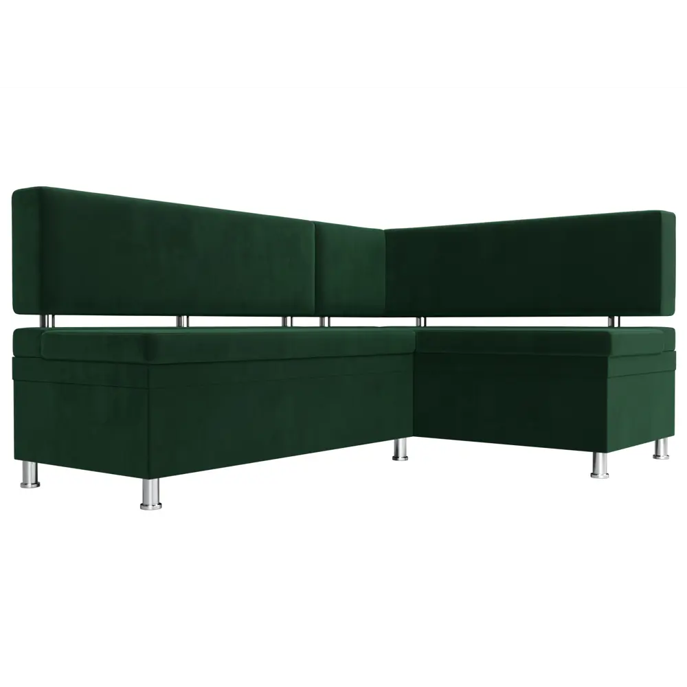 Фото 3 Диван Лига Диванов Стайл 111657 170x89x114 см велюр цвет зеленый