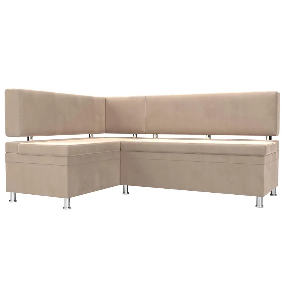 Фото Диван Лига Диванов Стайл 111658L 170x89x114 см велюр цвет бежевый Фото Диван Лига Диванов Стайл 111658L 170x89x114 см велюр цвет бежевый