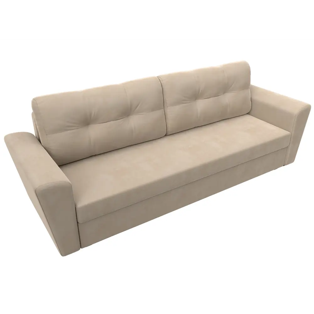 Фото 6 Прямой диван Лига диванов Амстердам Лайт 234x91x77 см велюр цвет бежевый Фото 6 Прямой диван Лига диванов Амстердам Лайт 234x91x77 см велюр цвет бежевый