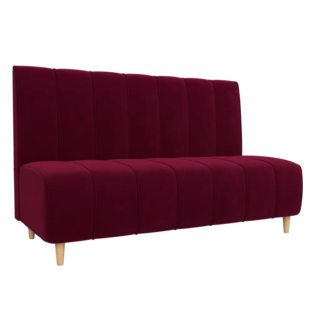 Фото Диван Лига Диванов Ральф 110673 153x101x62 см микровельвет цвет бордовый Фото Диван Лига Диванов Ральф 110673 153x101x62 см микровельвет цвет бордовый