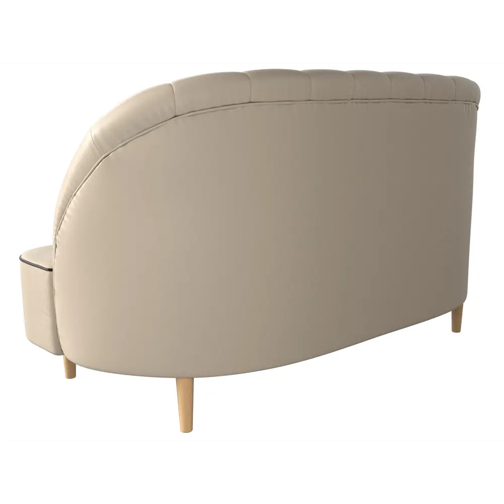 Фото 6 Диван-кушетка Лига Диванов Амиса 144x82x65 см экокожа цвет бежевый Фото 6 Диван-кушетка Лига Диванов Амиса 144x82x65 см экокожа цвет бежевый