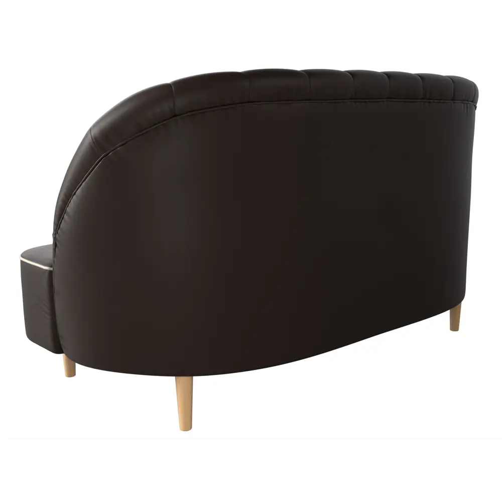 Фото 6 Диван-кушетка Лига Диванов Амиса 144x82x65 см экокожа цвет коричневый Фото 6 Диван-кушетка Лига Диванов Амиса 144x82x65 см экокожа цвет коричневый