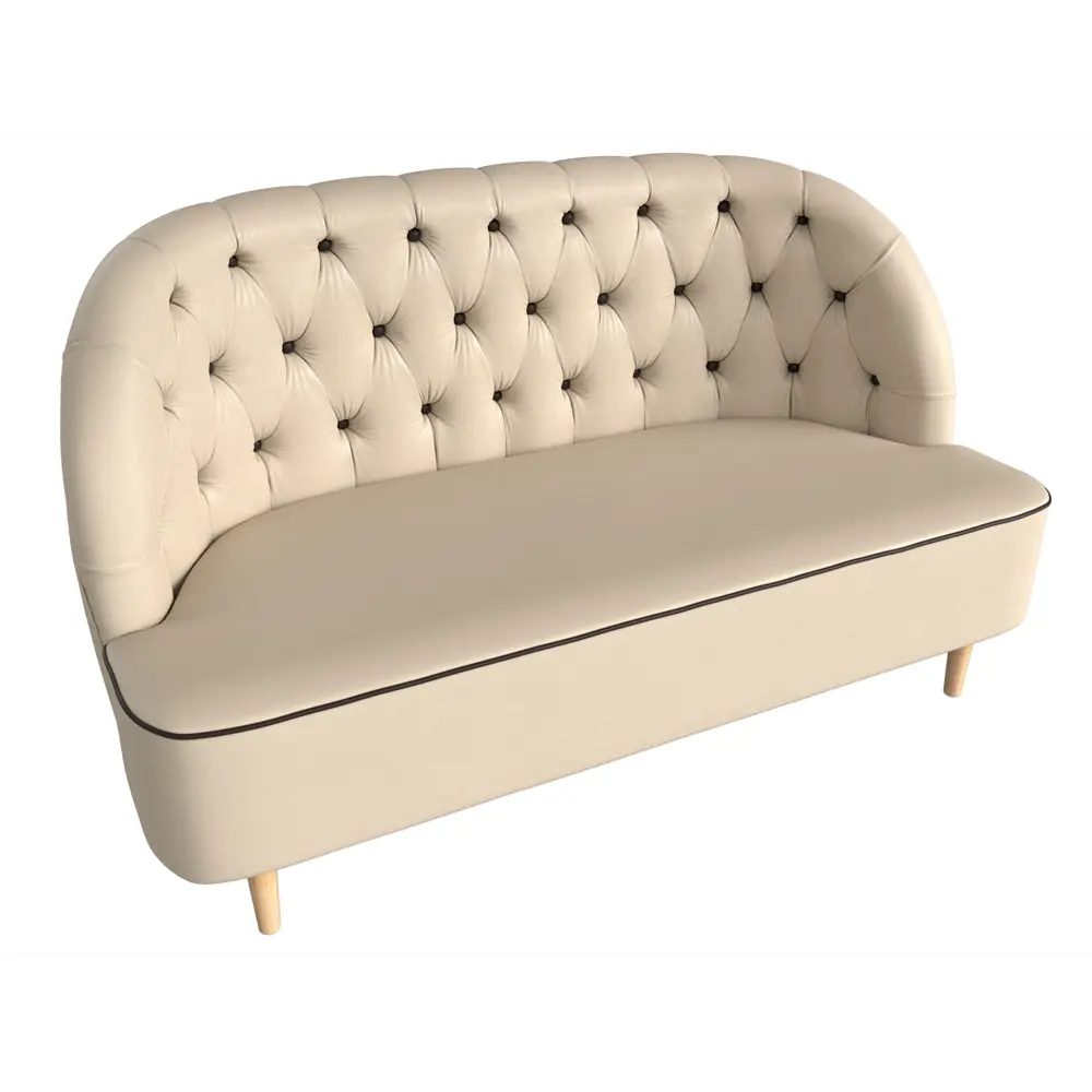 Фото 5 Диван-кушетка Лига Диванов Амиса 144x82x65 см экокожа цвет бежевый Фото 5 Диван-кушетка Лига Диванов Амиса 144x82x65 см экокожа цвет бежевый