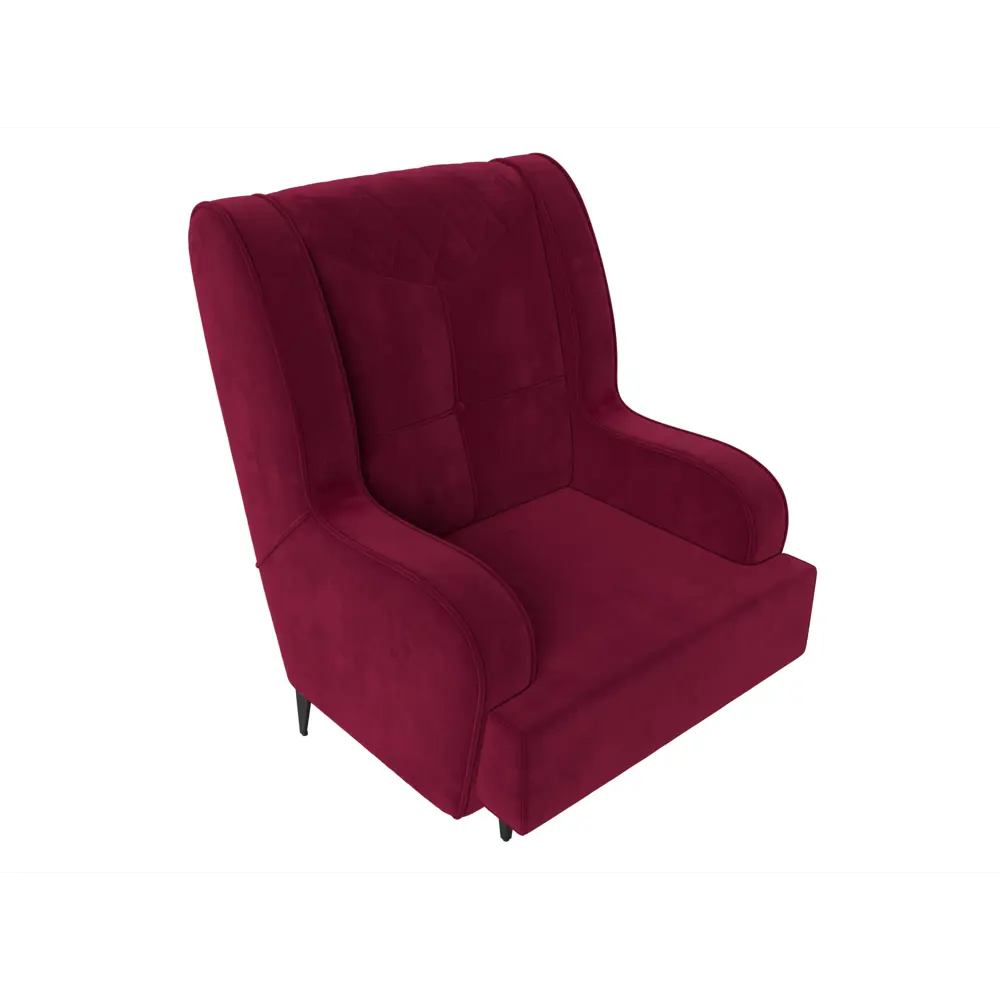 Фото 5 Кресло Лига Диванов Неаполь 111961 75x101x79 см микровельвет цвет бордовый Фото 5 Кресло Лига Диванов Неаполь 111961 75x101x79 см микровельвет цвет бордовый