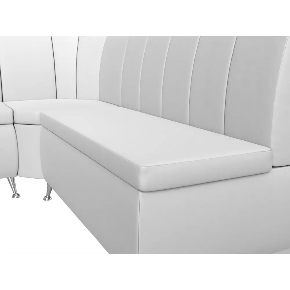 Фото 4 Диван Лига Диванов Кантри левый угол 172x88x134 см экокожа цвет белый Фото 4 Диван Лига Диванов Кантри левый угол 172x88x134 см экокожа цвет белый