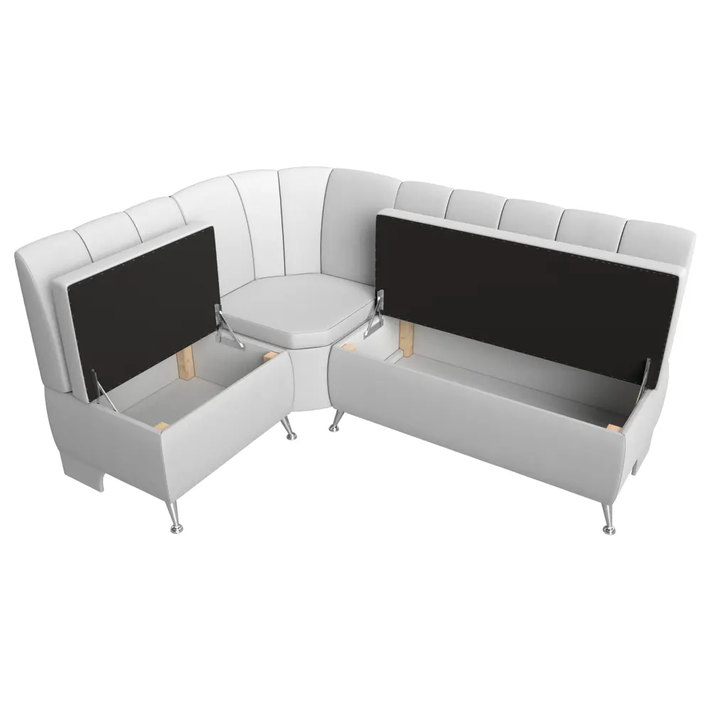 Фото 6 Диван Лига Диванов Кантри левый угол 172x88x134 см экокожа цвет белый Фото 6 Диван Лига Диванов Кантри левый угол 172x88x134 см экокожа цвет белый