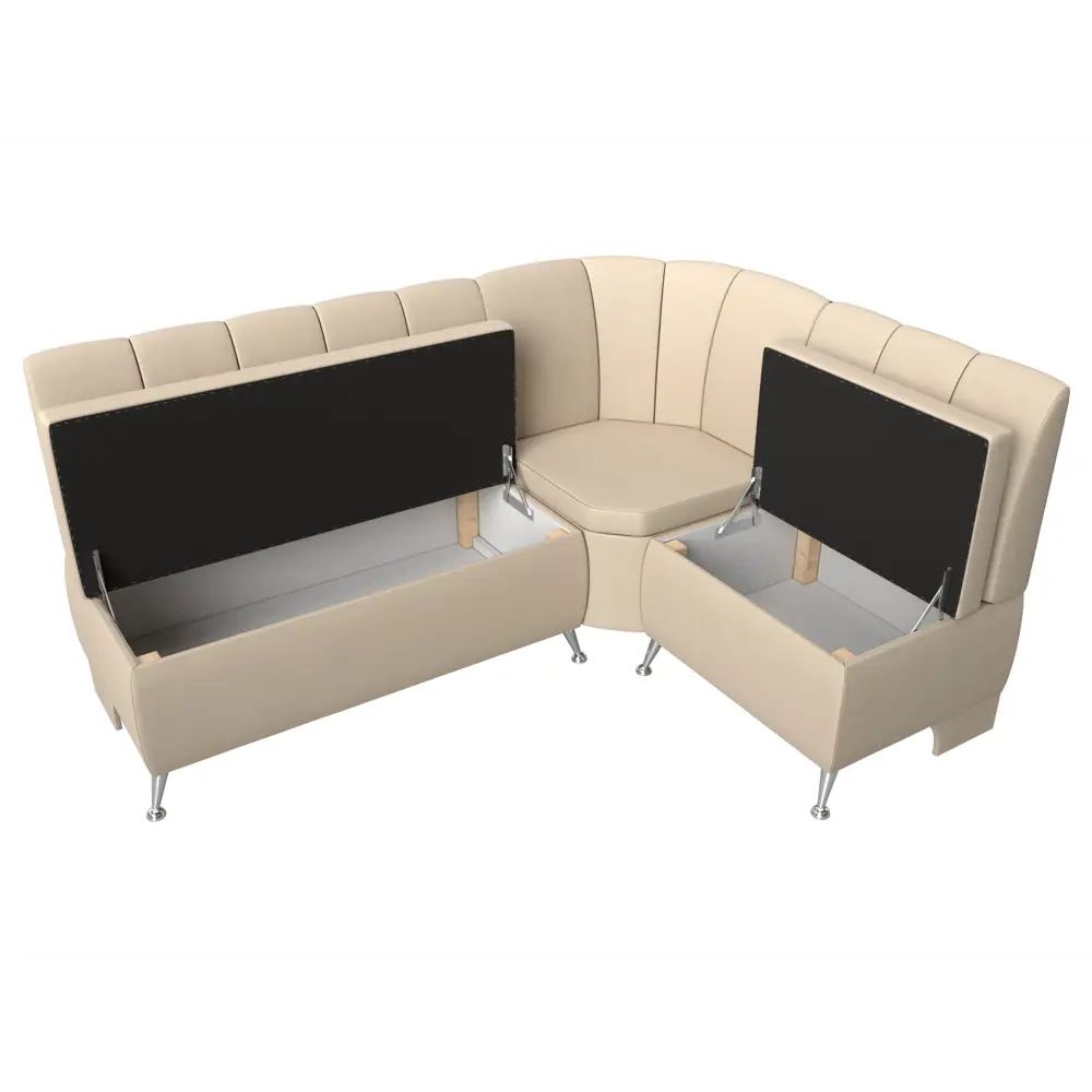 Фото 6 Диван Лига Диванов Кантри правый угол 172x88x134 см экокожа цвет бежевый Фото 6 Диван Лига Диванов Кантри правый угол 172x88x134 см экокожа цвет бежевый