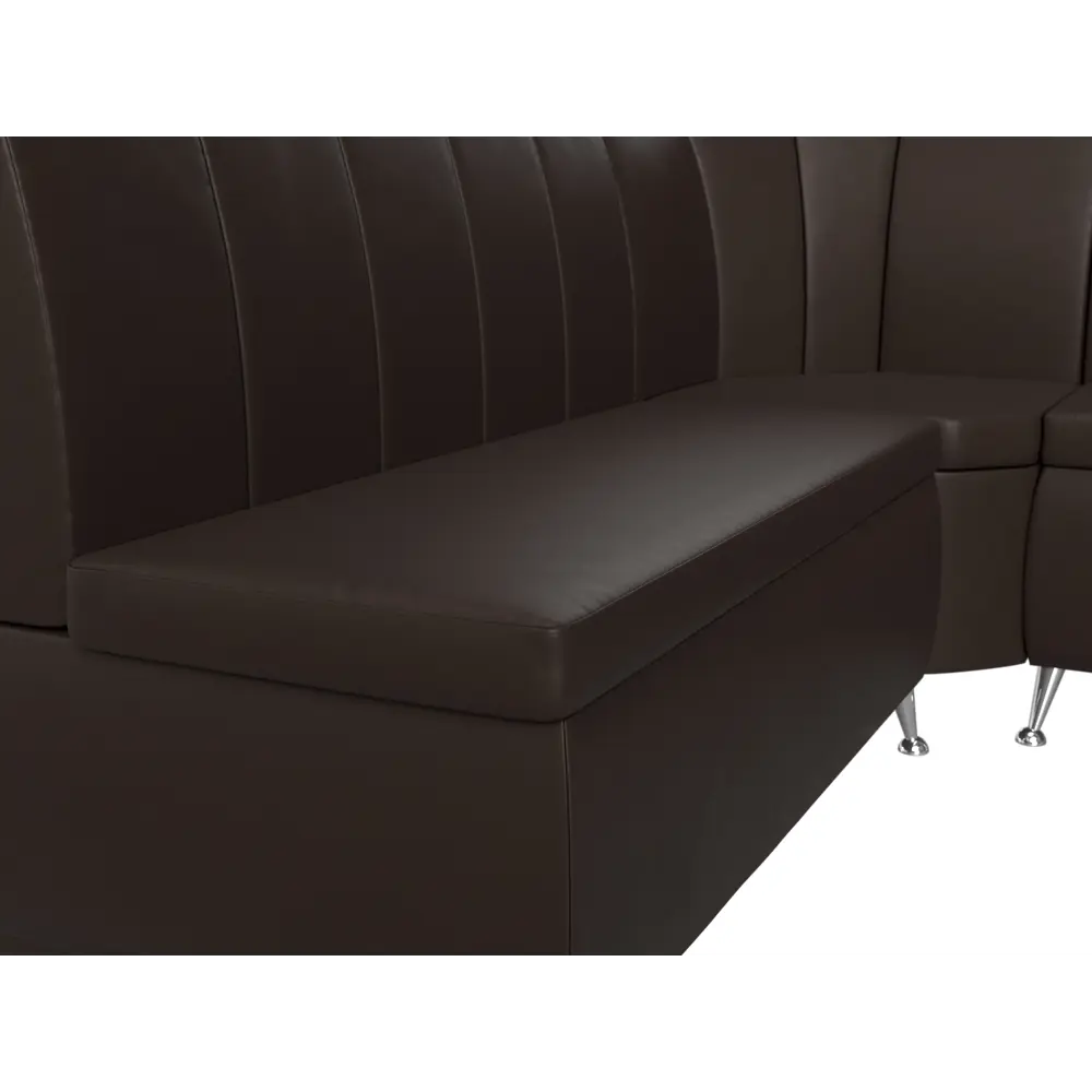 Фото 4 Диван Лига Диванов Кантри правый угол 172x88x134 см экокожа цвет коричневый Фото 4 Диван Лига Диванов Кантри правый угол 172x88x134 см экокожа цвет коричневый