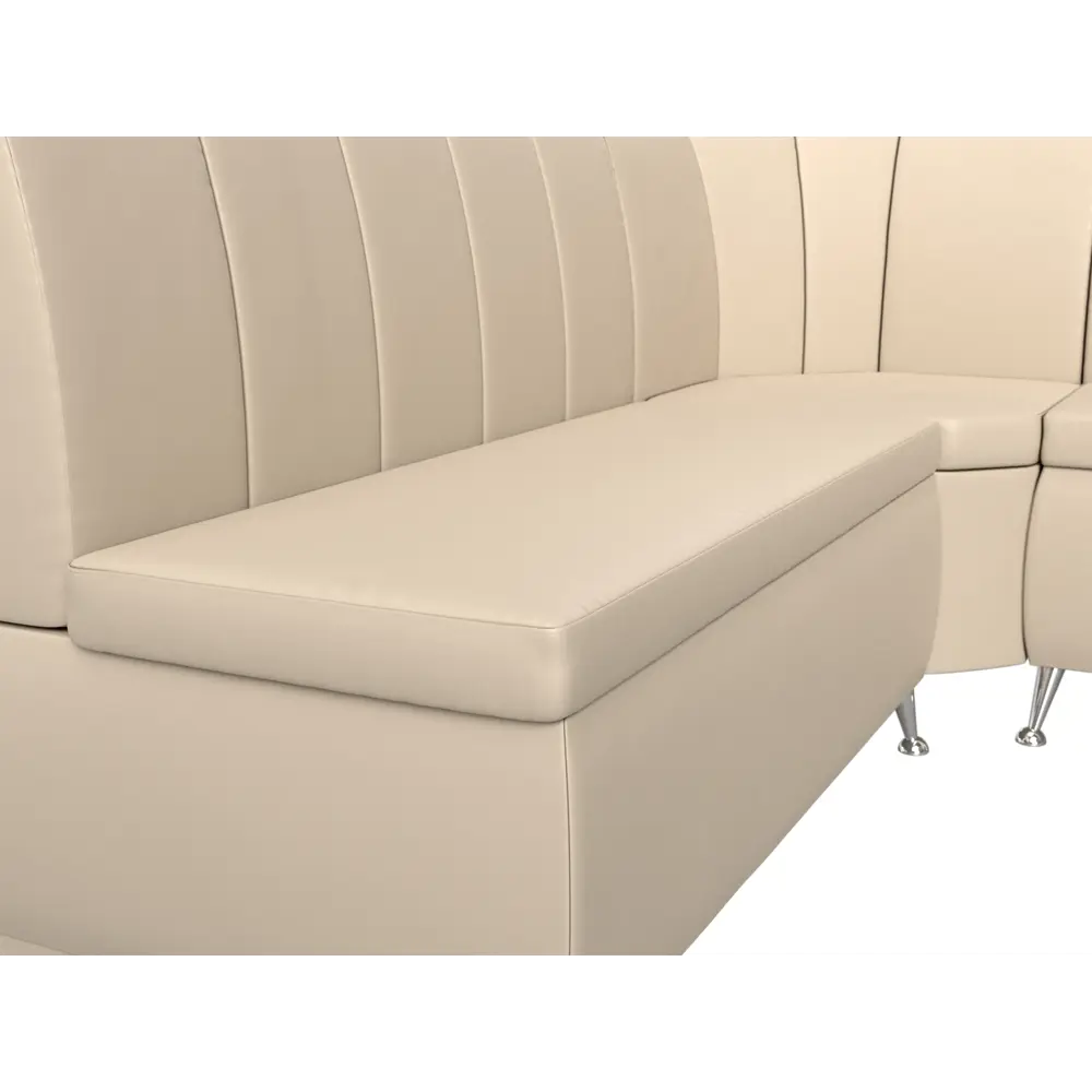 Фото 4 Диван Лига Диванов Кантри правый угол 172x88x134 см экокожа цвет бежевый Фото 4 Диван Лига Диванов Кантри правый угол 172x88x134 см экокожа цвет бежевый