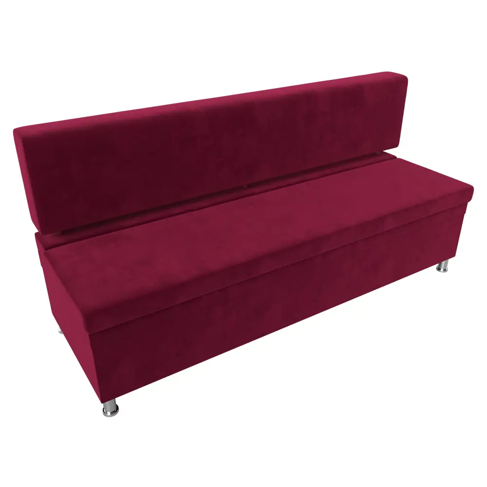 Фото 2 Кухонный диван Лига Диванов Стайл 114500 170x89x57 см микровельвет цвет бордовый Фото 2 Кухонный диван Лига Диванов Стайл 114500 170x89x57 см микровельвет цвет бордовый