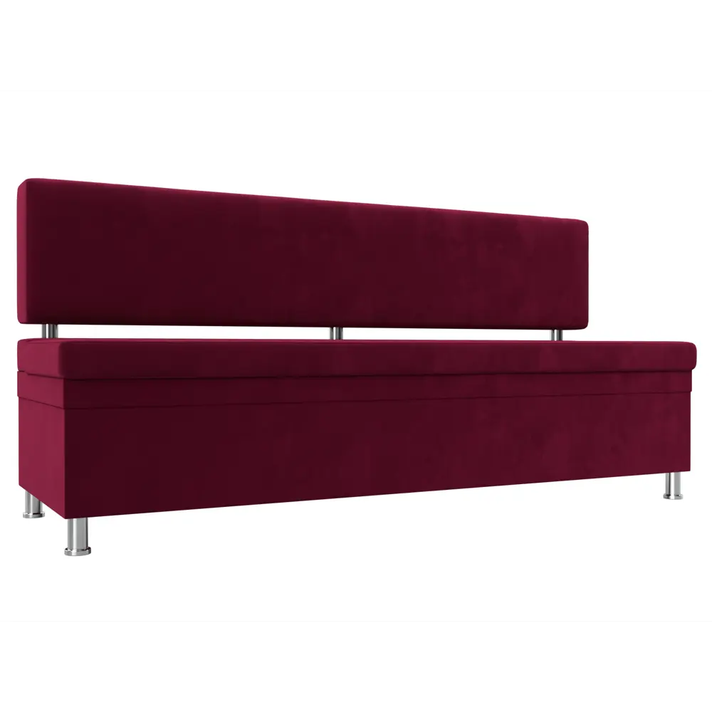 Фото Кухонный диван Лига Диванов Стайл 114500 170x89x57 см микровельвет цвет бордовый Фото Кухонный диван Лига Диванов Стайл 114500 170x89x57 см микровельвет цвет бордовый