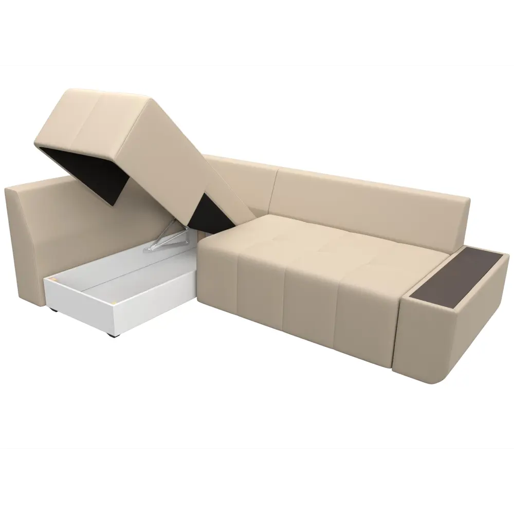 Фото 8 Диван Лига Диванов Амадэус 109701L 262x69x169 см экокожа цвет бежевый Фото 8 Диван Лига Диванов Амадэус 109701L 262x69x169 см экокожа цвет бежевый