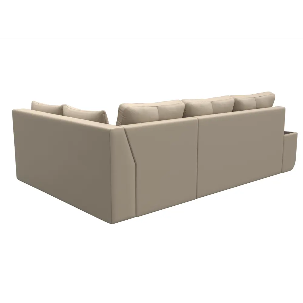 Фото 5 Диван Лига Диванов Амадэус 109701 262x69x169 см экокожа цвет бежевый Фото 5 Диван Лига Диванов Амадэус 109701 262x69x169 см экокожа цвет бежевый