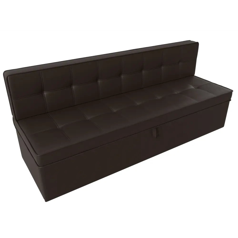 Фото 5 Диван Лига Диванов Техас 184x83x64 см экокожа цвет коричневый Фото 5 Диван Лига Диванов Техас 184x83x64 см экокожа цвет коричневый