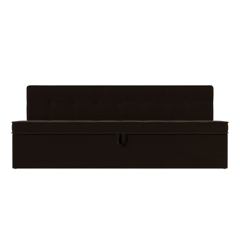 Фото 2 Диван Лига Диванов Техас 184x83x64 см микровельвет цвет коричневый Фото 2 Диван Лига Диванов Техас 184x83x64 см микровельвет цвет коричневый