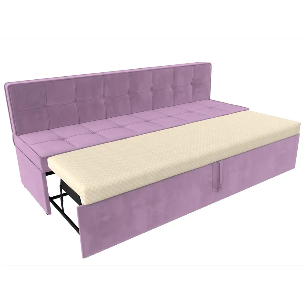 Фото 6 Диван Лига Диванов Техас 184x83x64 см микровельвет цвет сиреневый Фото 6 Диван Лига Диванов Техас 184x83x64 см микровельвет цвет сиреневый