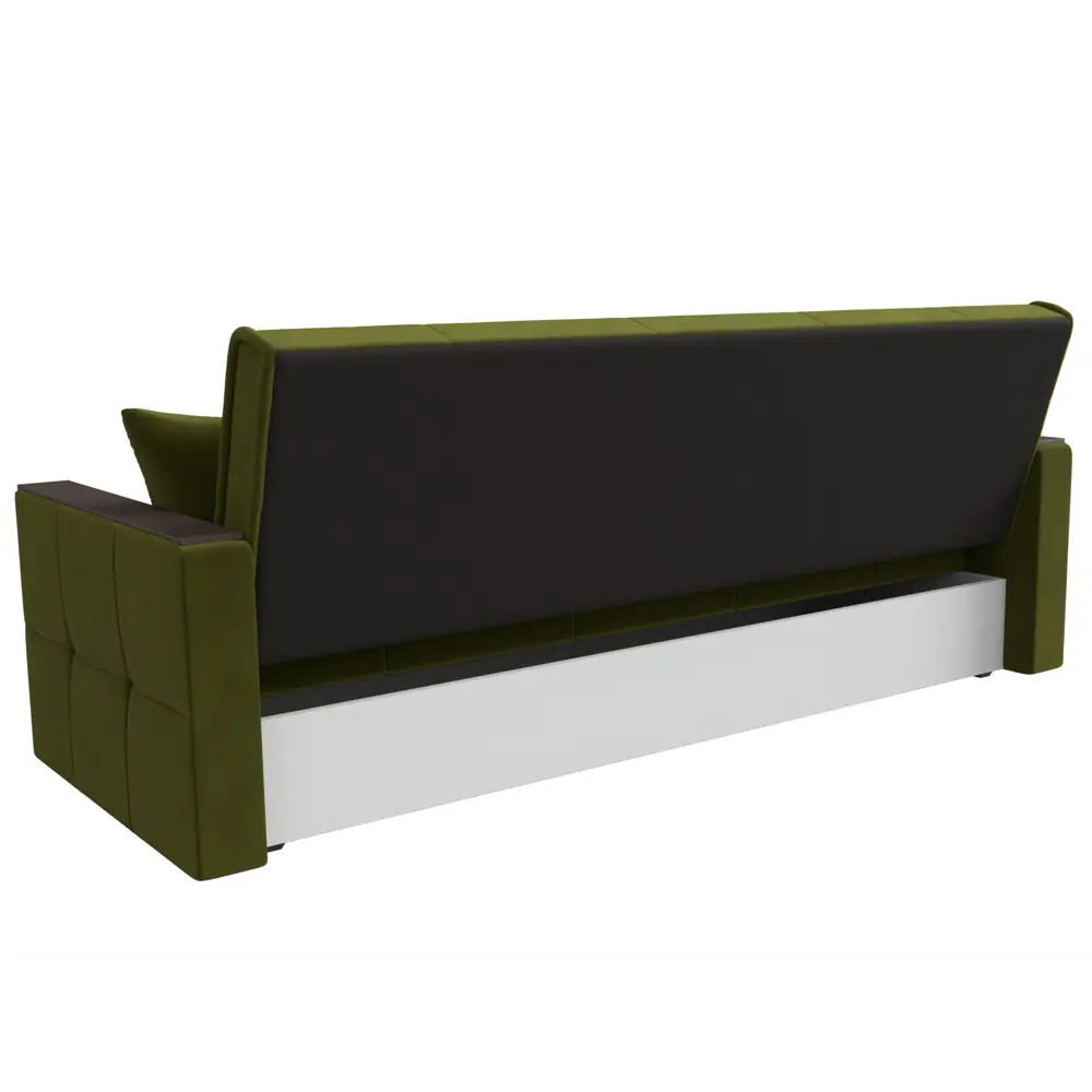 Фото 6 Диван Лига диванов Валенсия 210x90x85 см микровельвет цвет зеленый Фото 6 Диван Лига диванов Валенсия 210x90x85 см микровельвет цвет зеленый