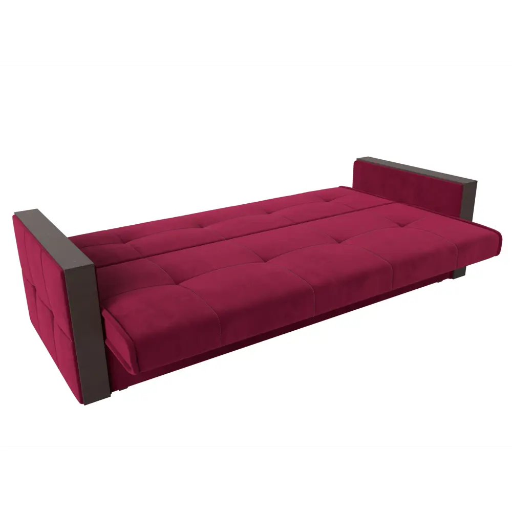Фото 7 Диван Лига диванов Валенсия 210x90x85 см микровельвет цвет бордовый Фото 7 Диван Лига диванов Валенсия 210x90x85 см микровельвет цвет бордовый