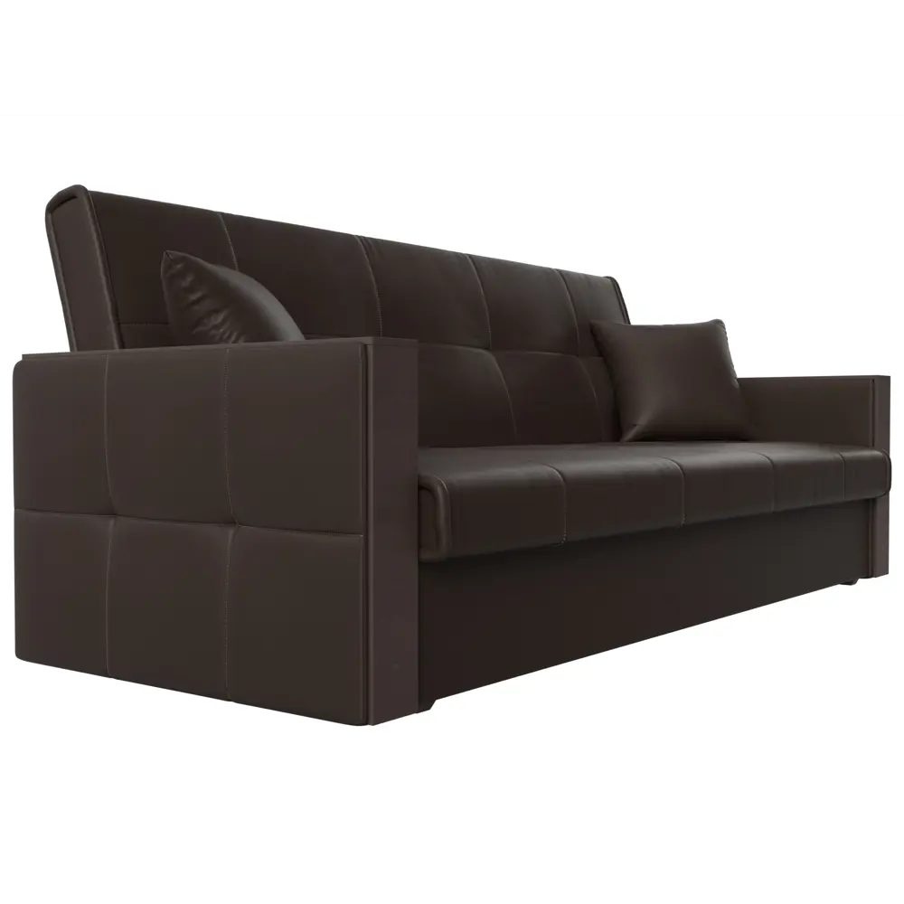 Фото 4 Диван Лига диванов Валенсия 210x90x85 см экокожа цвет коричневый Фото 4 Диван Лига диванов Валенсия 210x90x85 см экокожа цвет коричневый