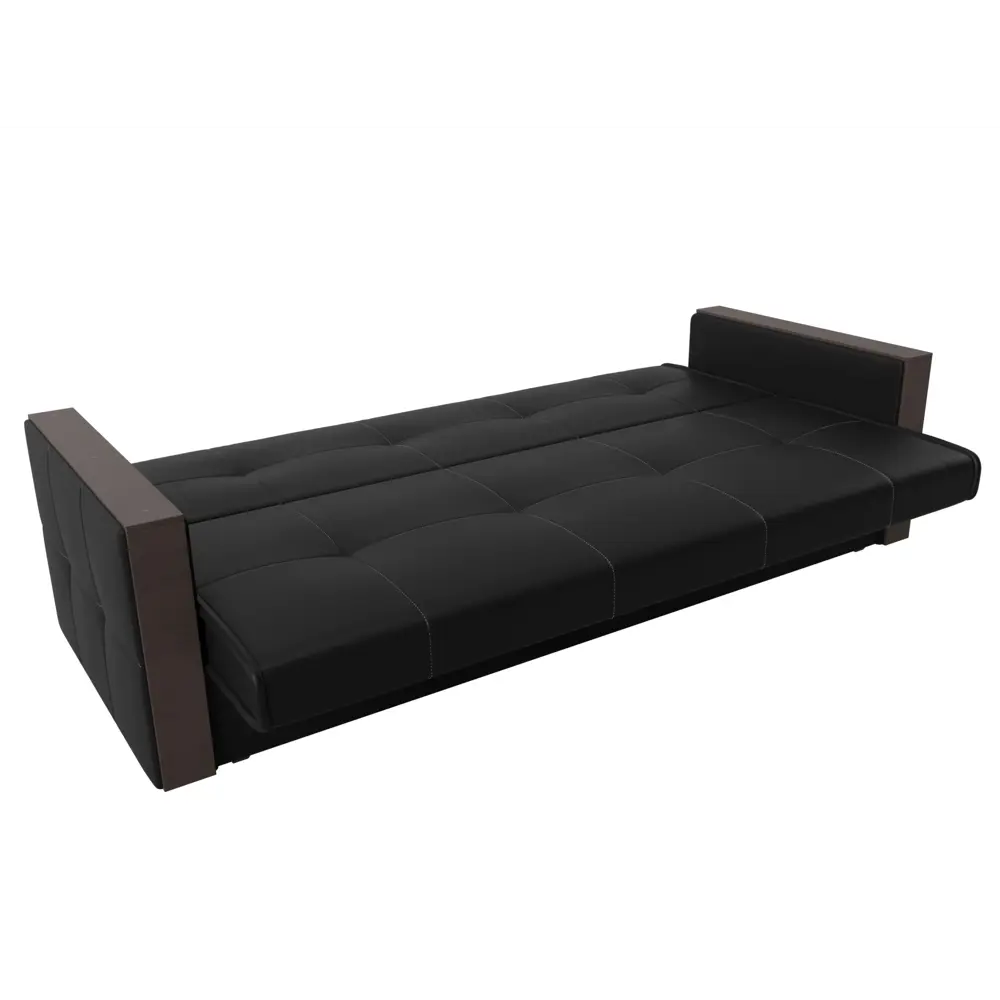 Фото 7 Диван Лига диванов Валенсия 210x90x85 см экокожа цвет черный Фото 7 Диван Лига диванов Валенсия 210x90x85 см экокожа цвет черный