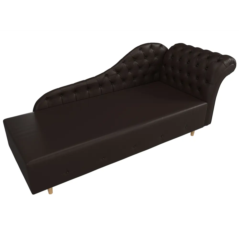 Фото 5 Диван Лига диванов Камерон 201x89x78 см экокожа цвет коричневый Фото 5 Диван Лига диванов Камерон 201x89x78 см экокожа цвет коричневый