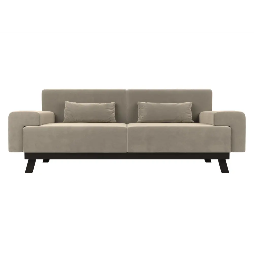 Фото 2 Диван Лига диванов Мюнхен 109103 206x84x78 см микровельвет цвет бежевый