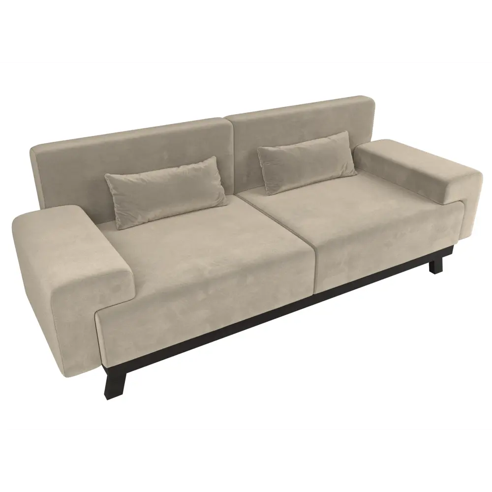 Фото 5 Диван Лига диванов Мюнхен 109103 206x84x78 см микровельвет цвет бежевый