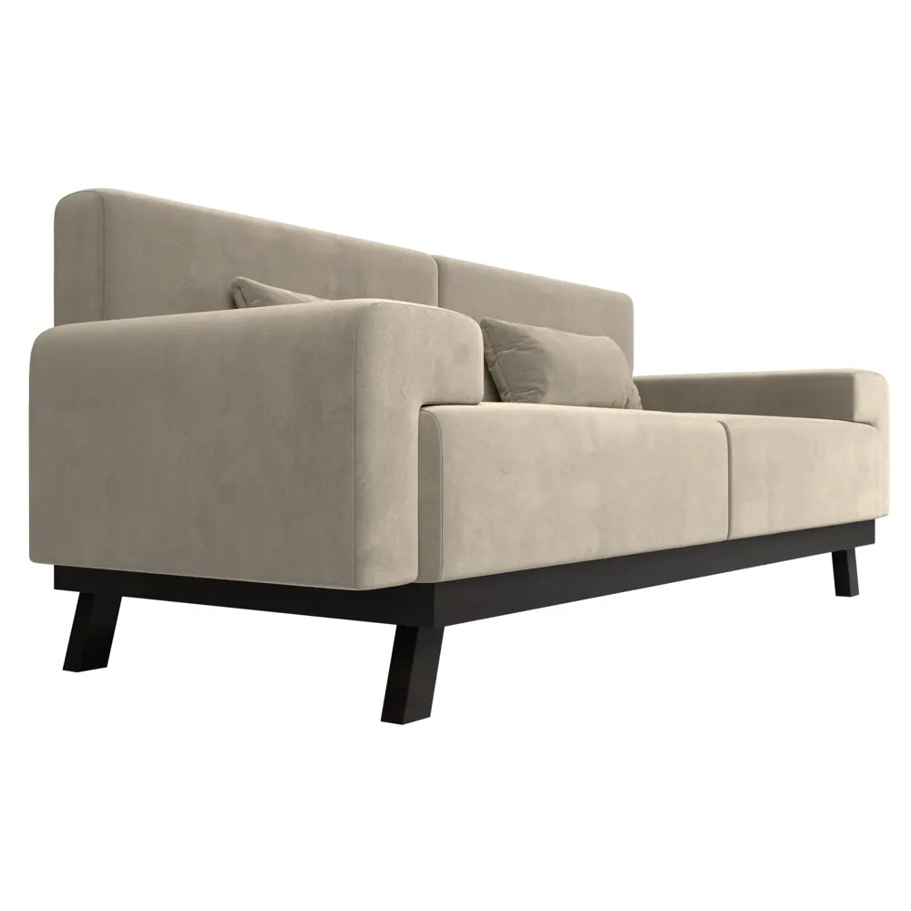 Фото 3 Диван Лига диванов Мюнхен 109103 206x84x78 см микровельвет цвет бежевый